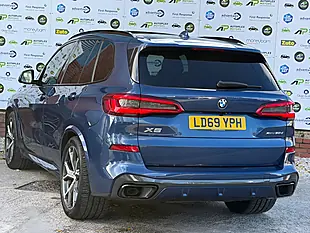 Used 2019 BMW X5 M Sport Blue - Interior and Exterior details 7