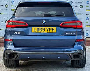 Used 2019 BMW X5 M Sport Blue - Interior and Exterior details 8
