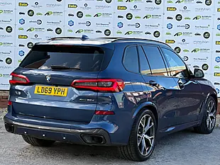 Used 2019 BMW X5 M Sport Blue - Interior and Exterior details 9