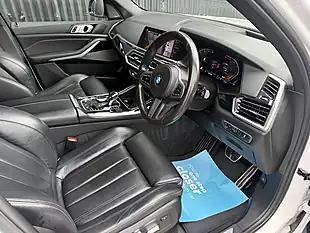 Used 2019 BMW X5 M Sport White - Interior and Exterior details 11