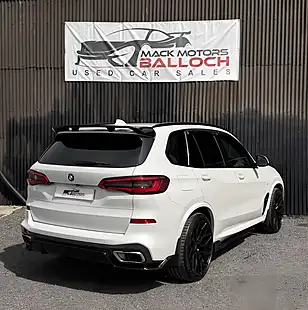 Used 2019 BMW X5 M Sport White - Interior and Exterior details 5