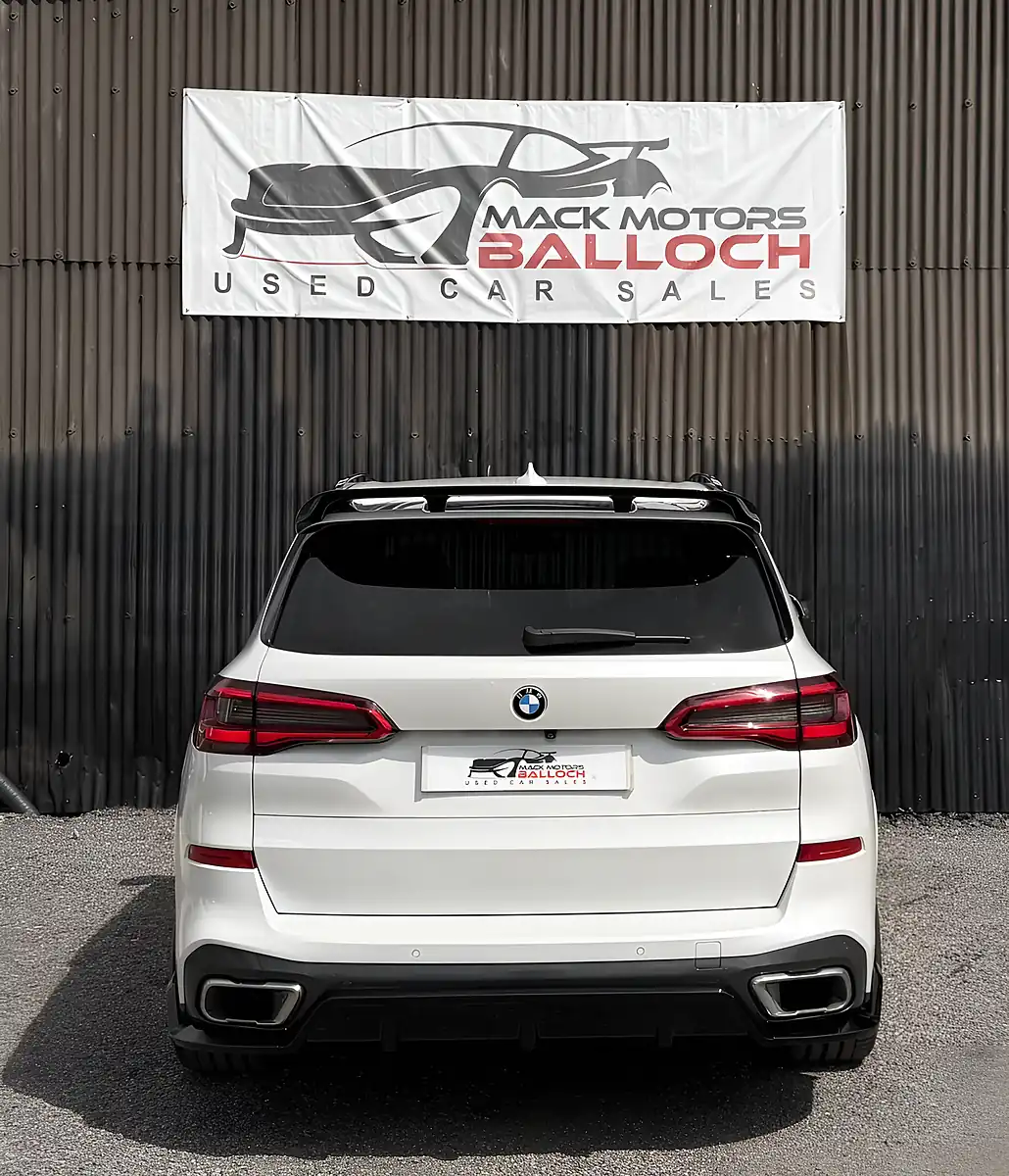 Used 2019 BMW X5 M Sport White - Interior and Exterior details 6