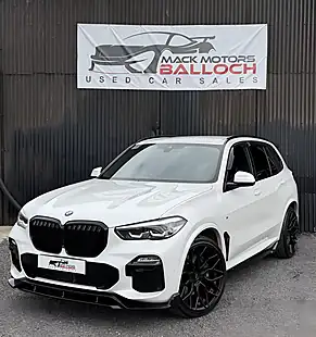 Used 2019 BMW X5 M Sport White - Interior and Exterior details 9