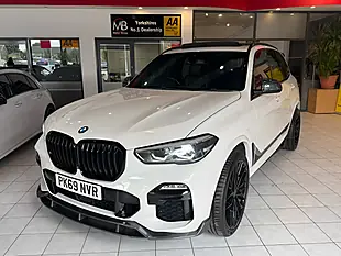 Used 2019 BMW X5 M Sport White - Interior and Exterior details 10