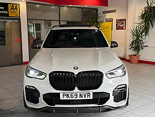 Used 2019 BMW X5 M Sport White - Interior and Exterior details 3
