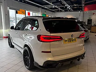 Used 2019 BMW X5 M Sport White - Interior and Exterior details 5