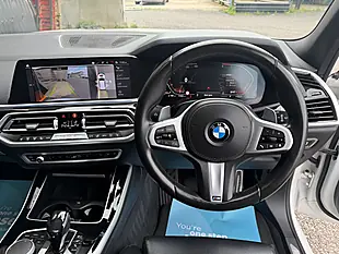 Used 2019 BMW X5 M Sport White - Interior and Exterior details 13