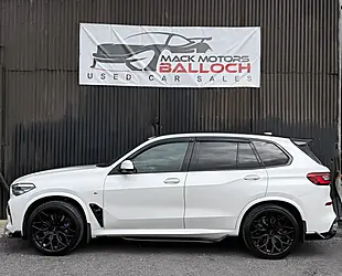 Used 2019 BMW X5 M Sport White - Interior and Exterior details 8