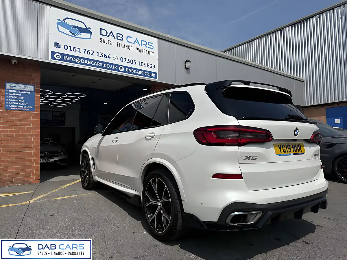 Used 2019 BMW X5 M Sport White - Interior and Exterior details 2
