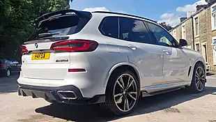 Used 2019 BMW X5 M Sport White - Interior and Exterior details 3