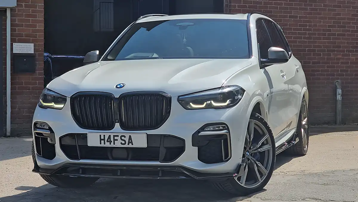 Used 2019 BMW X5 M Sport White - Interior and Exterior details 4