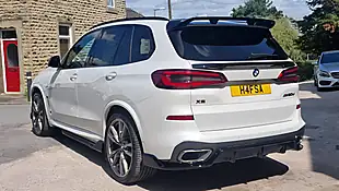 Used 2019 BMW X5 M Sport White - Interior and Exterior details 7