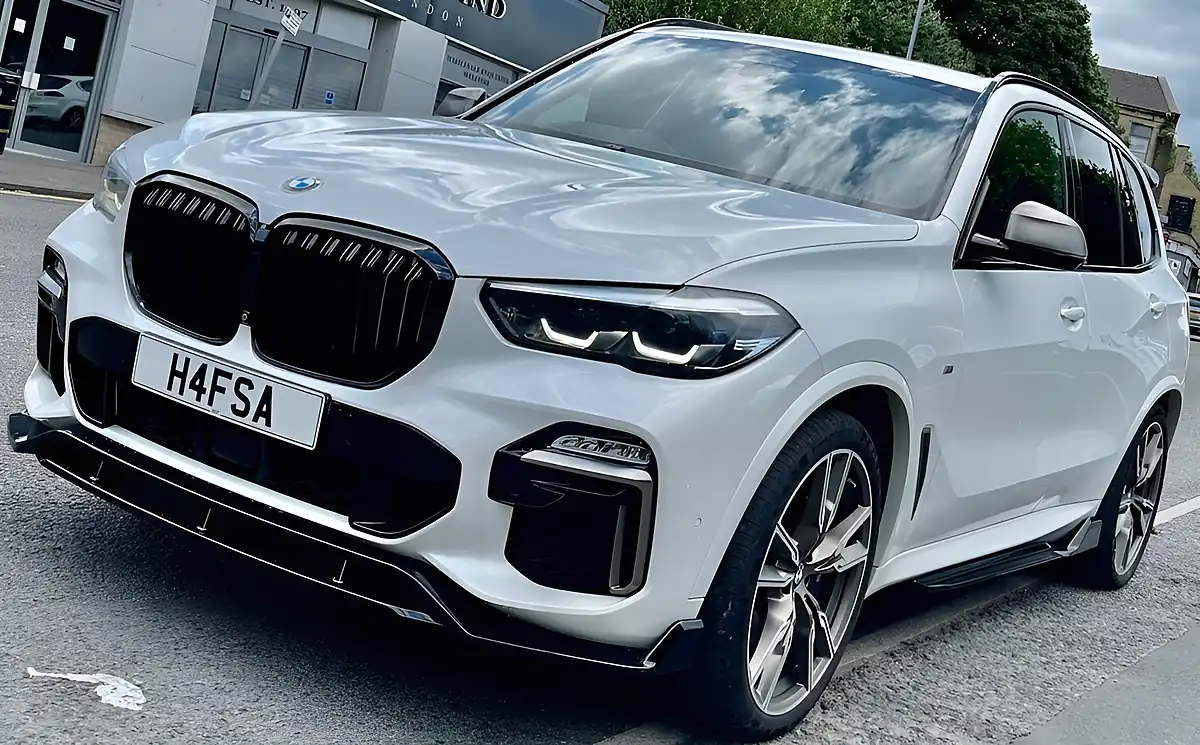 Used 2019 BMW X5 M Sport White - Interior and Exterior details 8