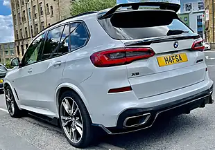 Used 2019 BMW X5 M Sport White - Interior and Exterior details 9