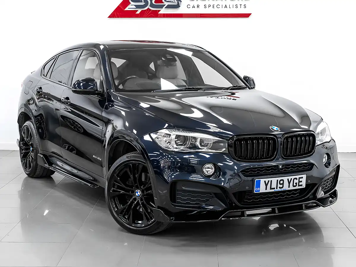 Used 2019 BMW X6 M Sport Carbon Black - Interior and Exterior details 8