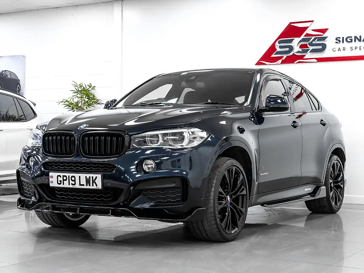 Used 2019 BMW X6 M Sport Edition Carbon Black - Interior and Exterior details 2