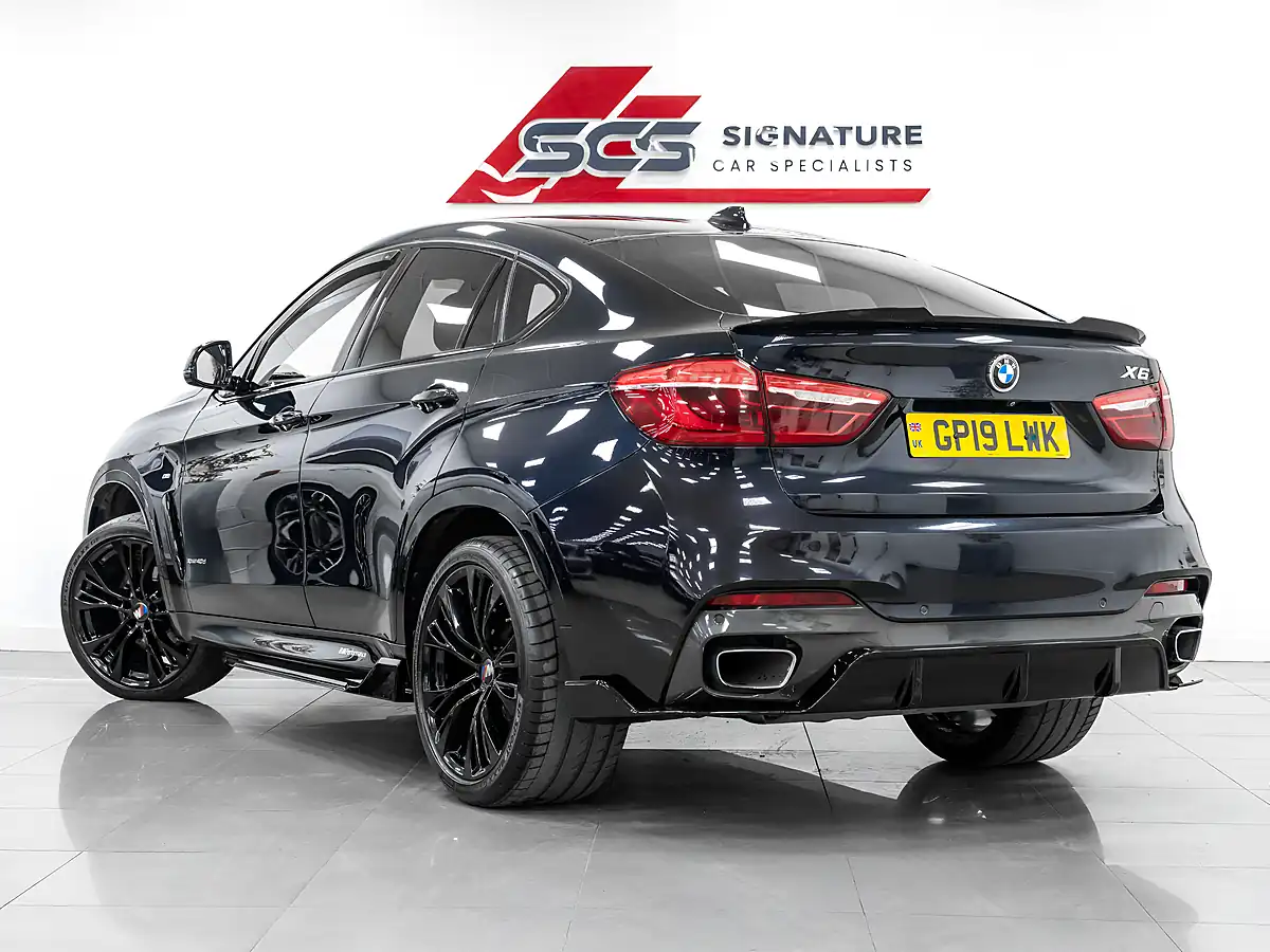 Used 2019 BMW X6 M Sport Edition Carbon Black - Interior and Exterior details 4
