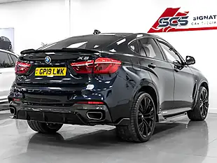 Used 2019 BMW X6 M Sport Edition Carbon Black - Interior and Exterior details 5