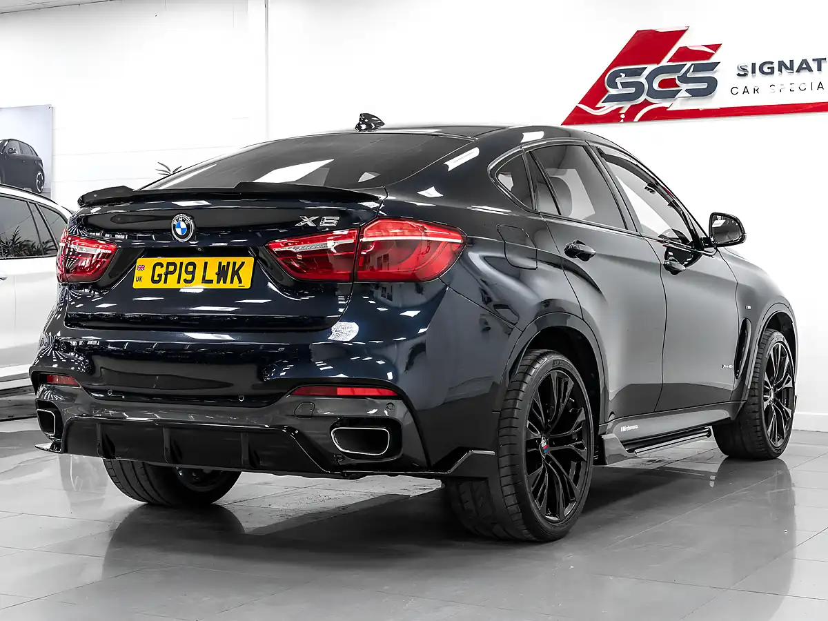 Used 2019 BMW X6 M Sport Edition Carbon Black - Interior and Exterior details 5