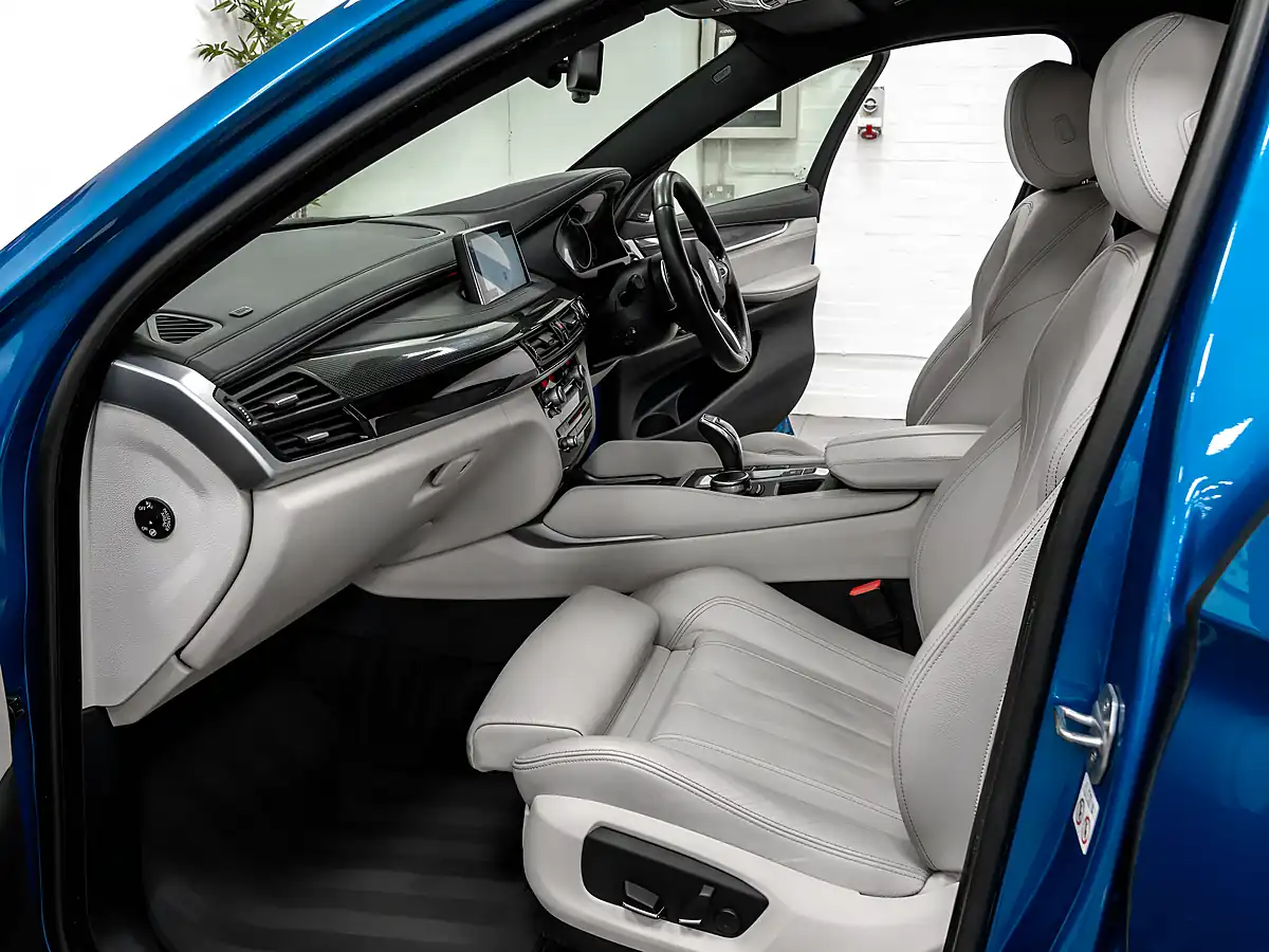 Used 2019 BMW X6 M Sport Edition Long Beach Blue - Interior and Exterior details 11