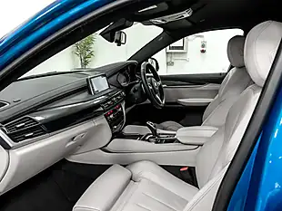 Used 2019 BMW X6 M Sport Edition Long Beach Blue - Interior and Exterior details 12