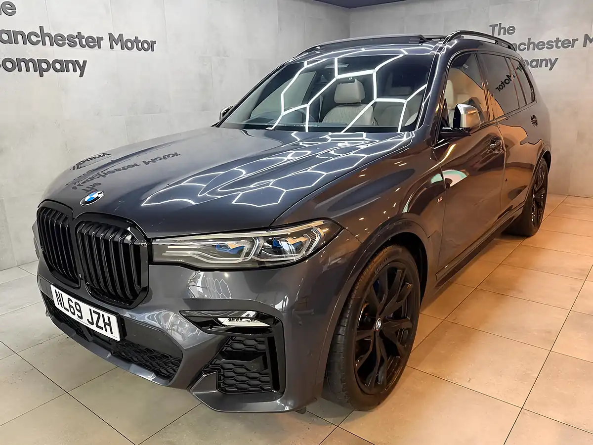 Used 2019 BMW X7 M Sport Grey - Front View