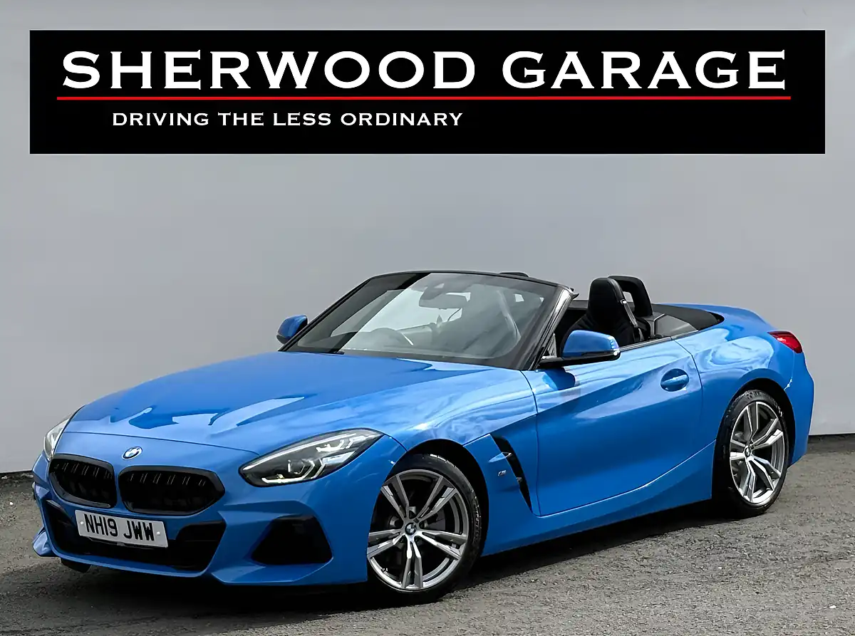 Used 2019 BMW Z4 M Sport Blue - Front View