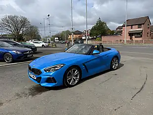 Used 2019 BMW Z4 M Sport Blue - Interior and Exterior details 10