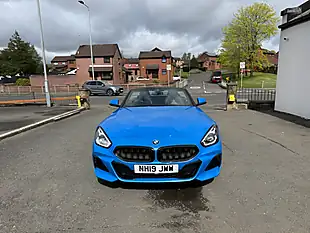 Used 2019 BMW Z4 M Sport Blue - Interior and Exterior details 11