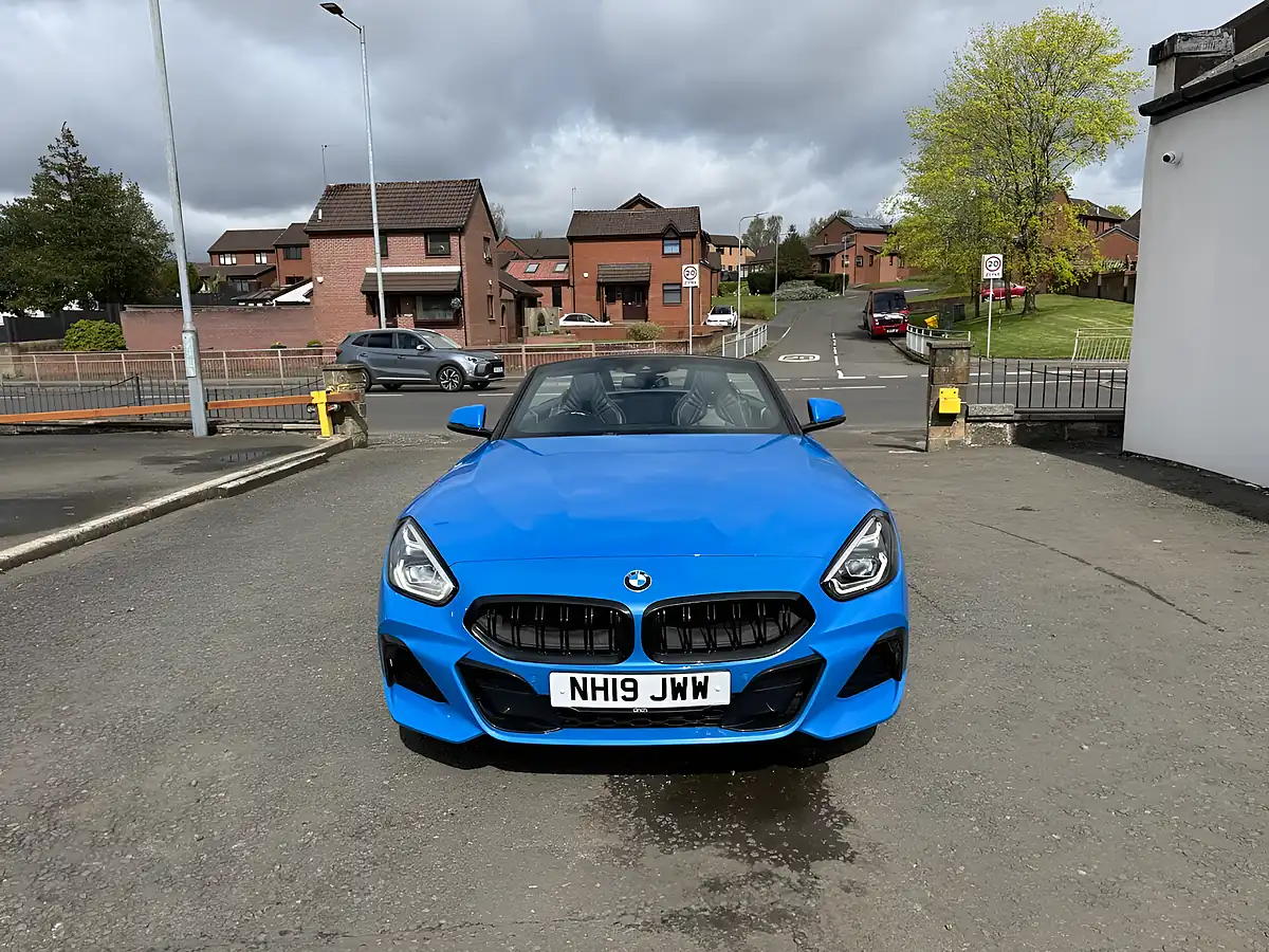 Used 2019 BMW Z4 M Sport Blue - Interior and Exterior details 11