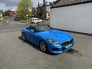 Used 2019 BMW Z4 M Sport Blue - Interior and Exterior details 12