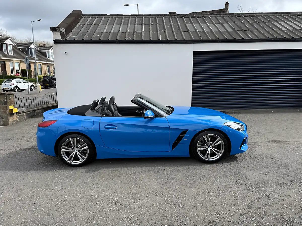 Used 2019 BMW Z4 M Sport Blue - Interior and Exterior details 2