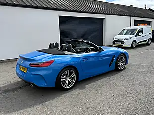 Used 2019 BMW Z4 M Sport Blue - Interior and Exterior details 3