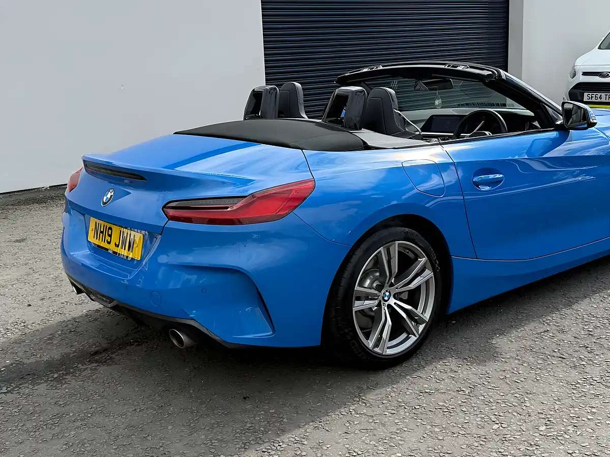 Used 2019 BMW Z4 M Sport Blue - Interior and Exterior details 4