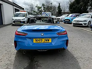 Used 2019 BMW Z4 M Sport Blue - Interior and Exterior details 6