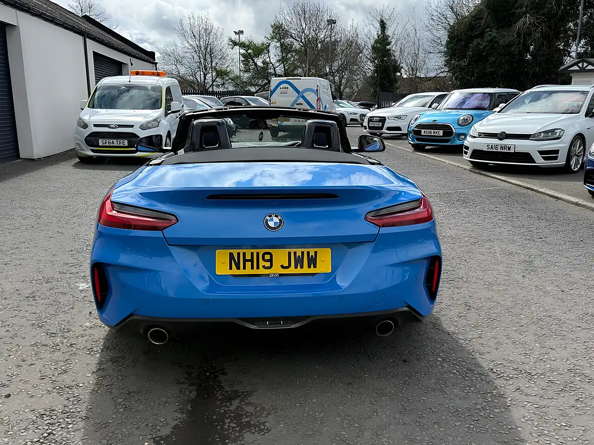 Used 2019 BMW Z4 M Sport Blue - Interior and Exterior details 6