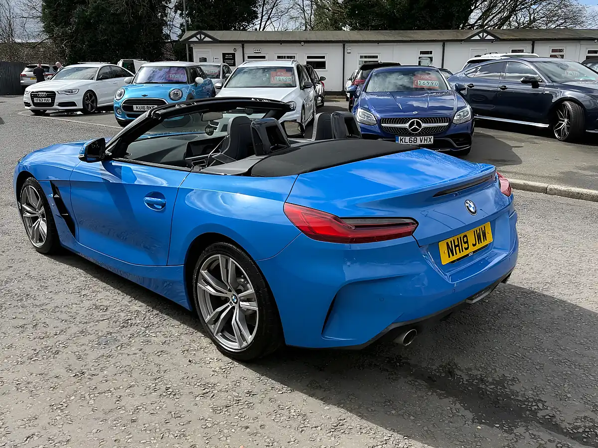 Used 2019 BMW Z4 M Sport Blue - Interior and Exterior details 8