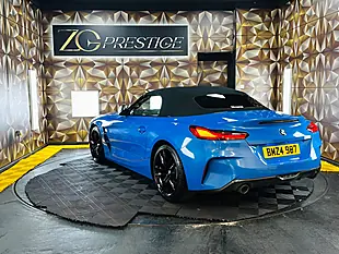 Used 2019 BMW Z4 M Sport Blue - Interior and Exterior details 10