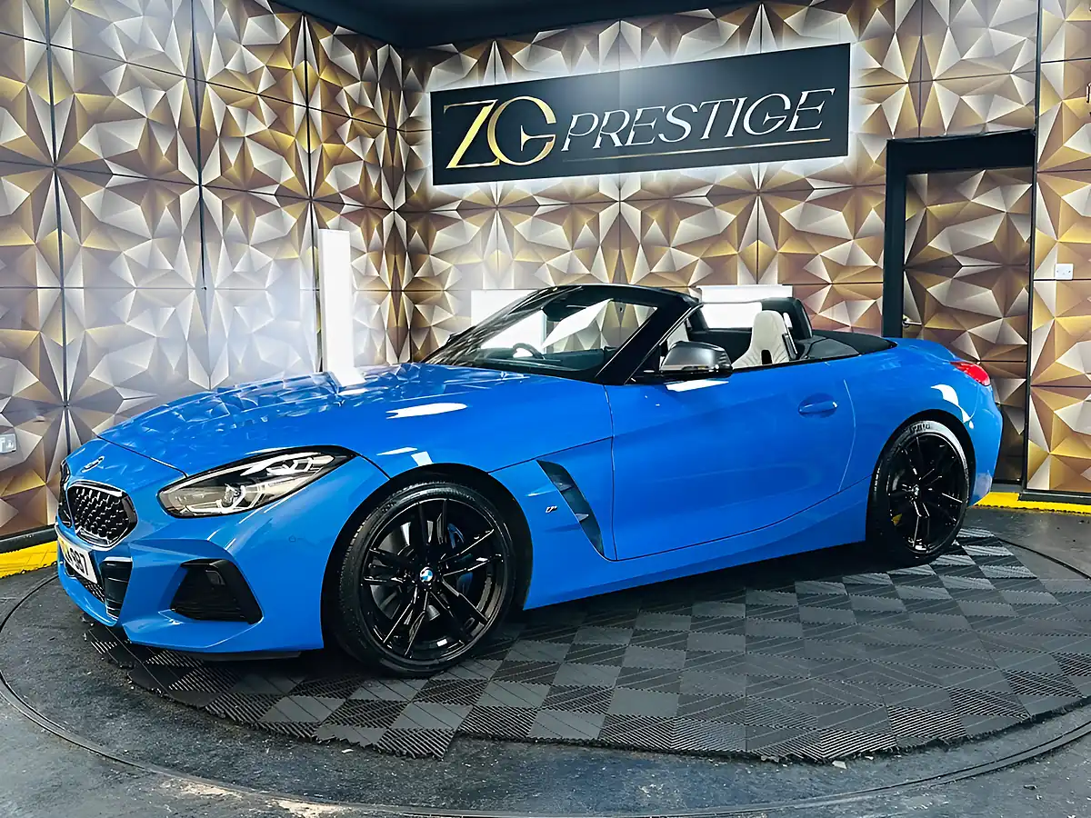 Used 2019 BMW Z4 M Sport Blue - Interior and Exterior details 12
