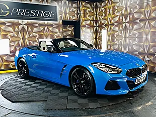 Used 2019 BMW Z4 M Sport Blue - Interior and Exterior details 14