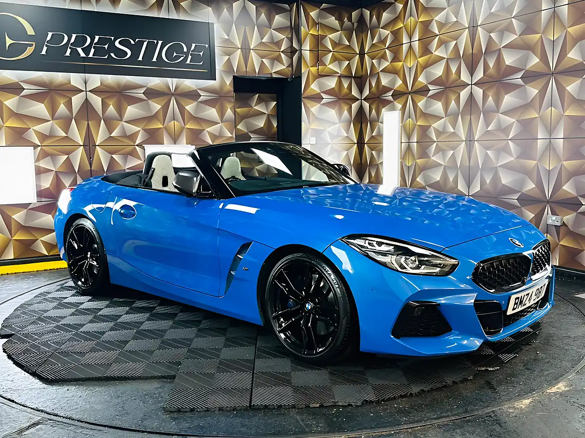 Used 2019 BMW Z4 M Sport Blue - Interior and Exterior details 14