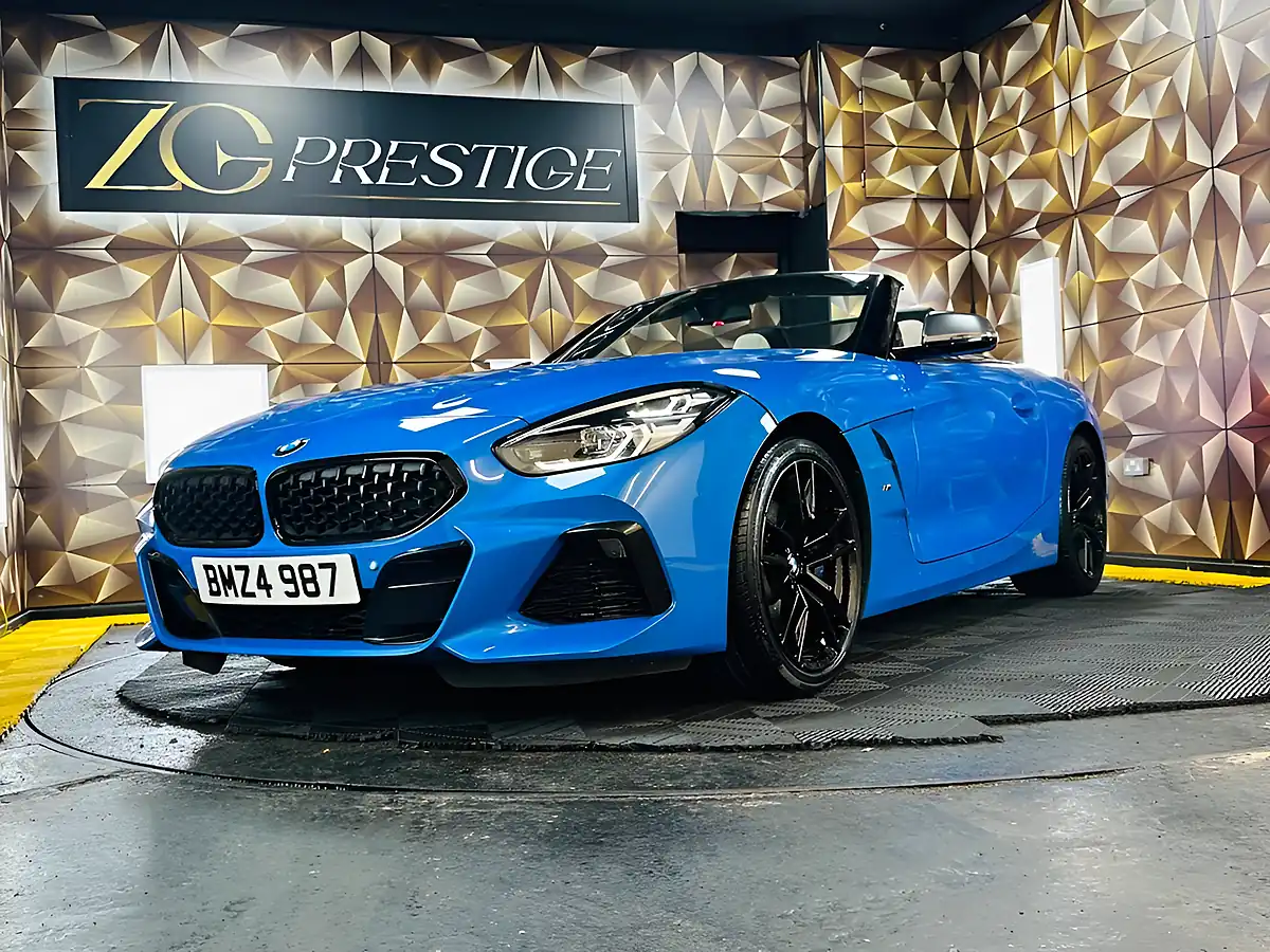 Used 2019 BMW Z4 M Sport Blue - Interior and Exterior details 16