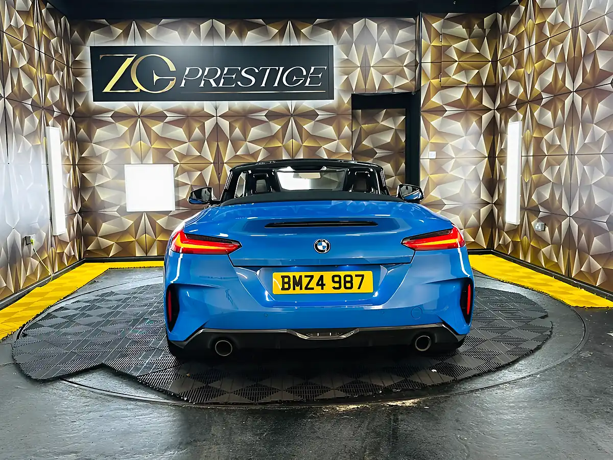 Used 2019 BMW Z4 M Sport Blue - Interior and Exterior details 2