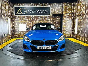 Used 2019 BMW Z4 M Sport Blue - Interior and Exterior details 4