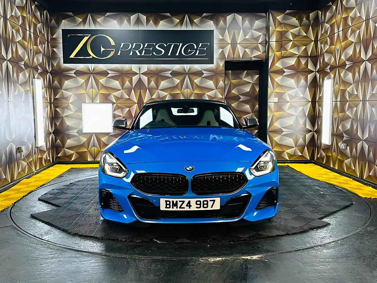 Used 2019 BMW Z4 M Sport Blue - Interior and Exterior details 4