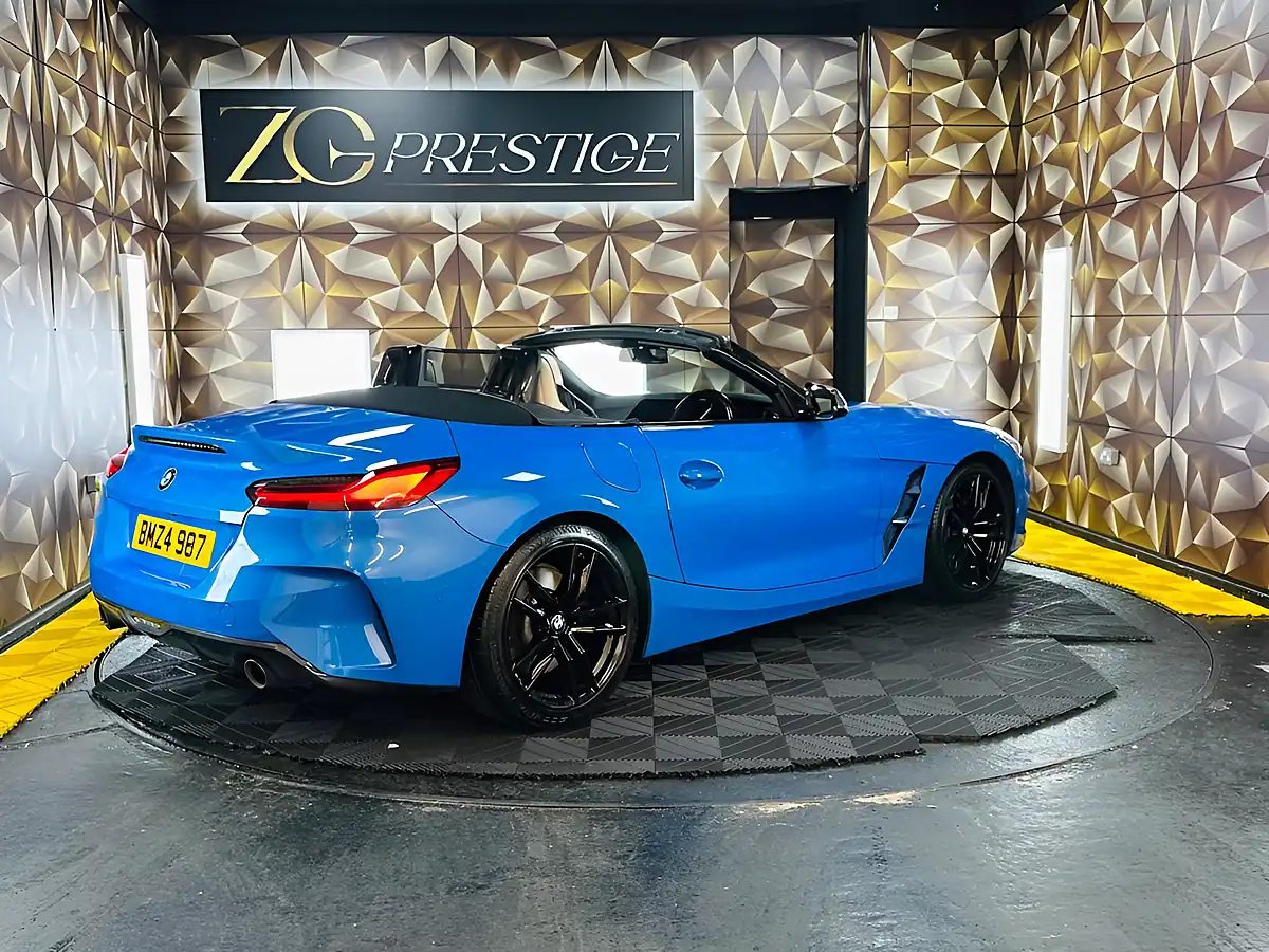 Used 2019 BMW Z4 M Sport Blue - Interior and Exterior details 6
