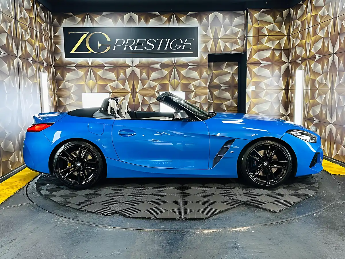 Used 2019 BMW Z4 M Sport Blue - Interior and Exterior details 8