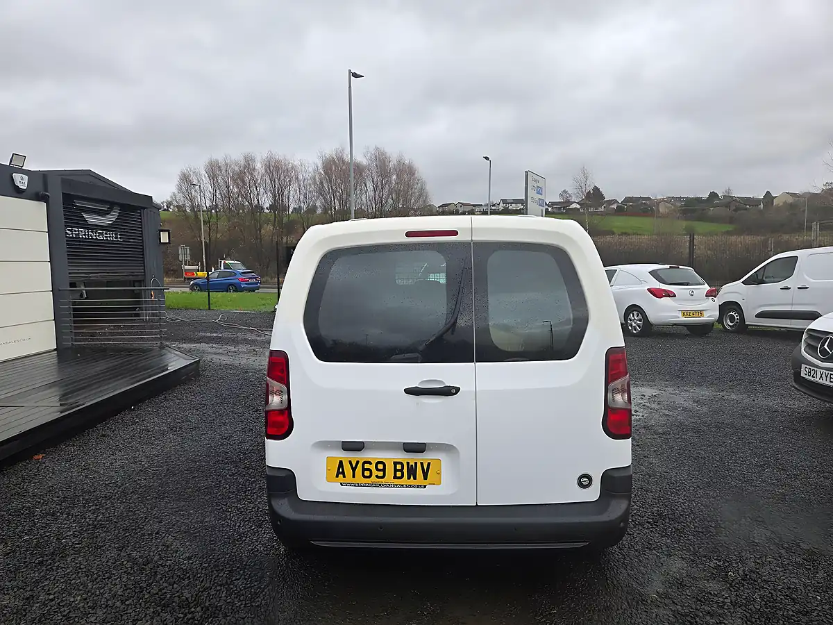 Used 2019 Citroen Berlingo Enterprise M White - Interior and Exterior details 13