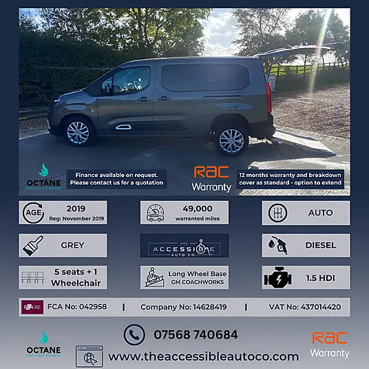 2019 Citroen Berlingo 1.5 BlueHDi Feel XL