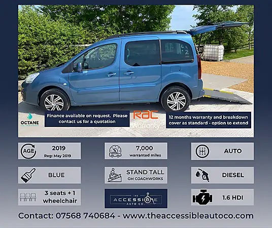 2019 Citroen Berlingo 1.6 BlueHDi Flair Automatic